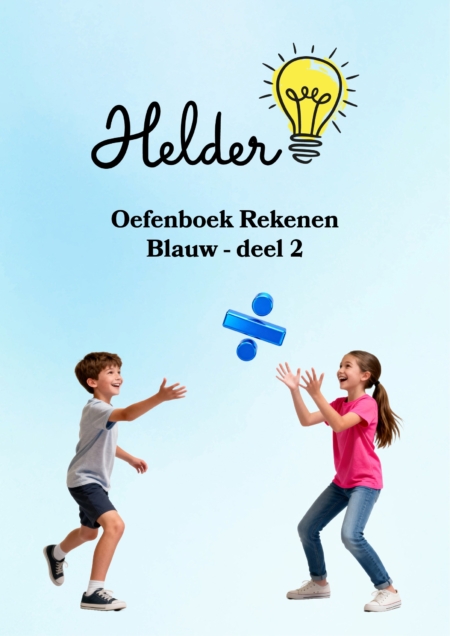 Oefenboek rekenen Blauw - deel 2