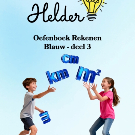 Oefenboek rekenen Blauw - deel 3