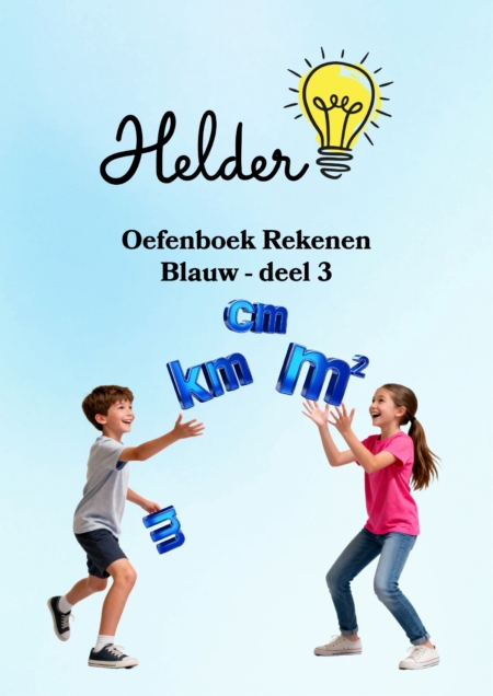Oefenboek rekenen Blauw - deel 3